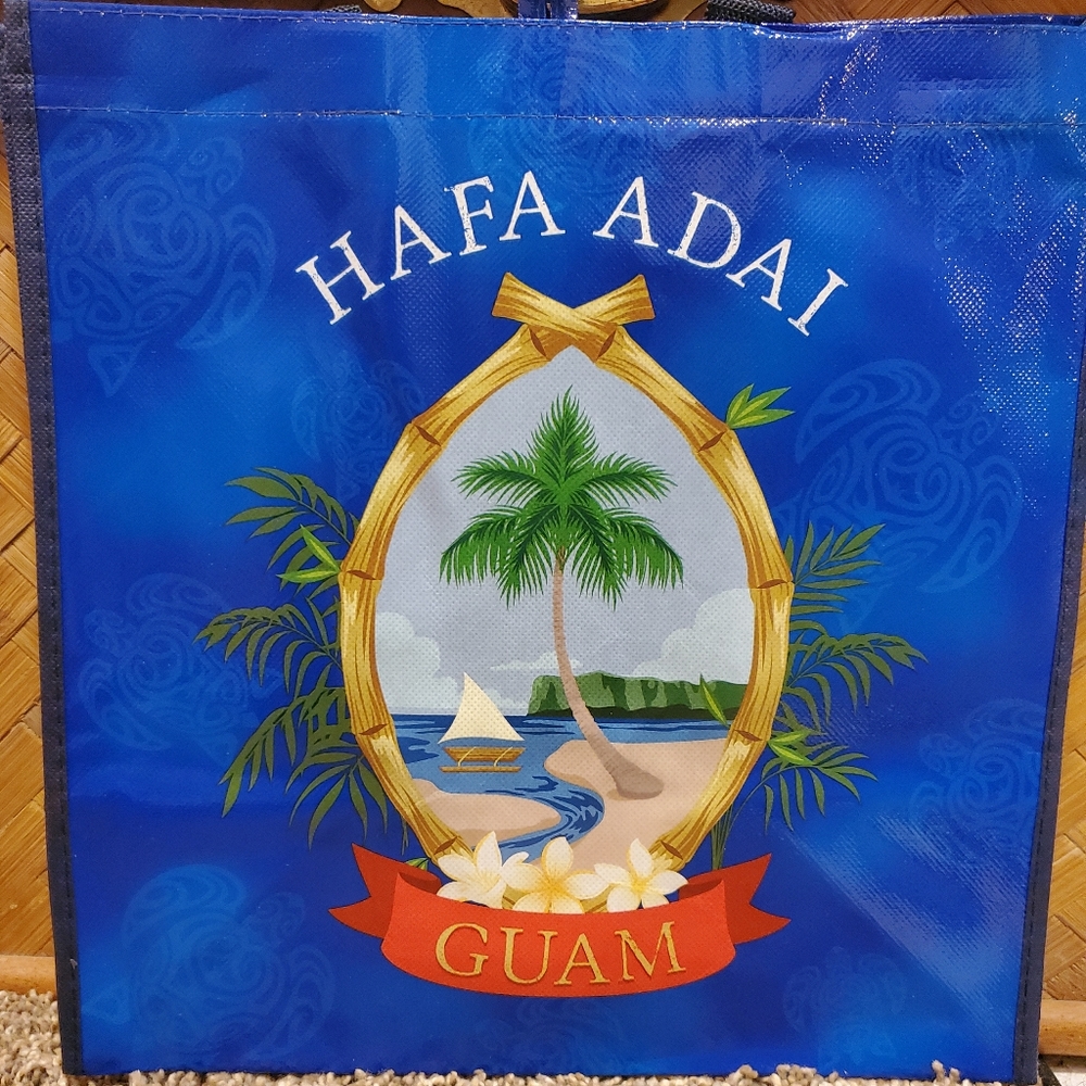 Reusable Guam shopping bag